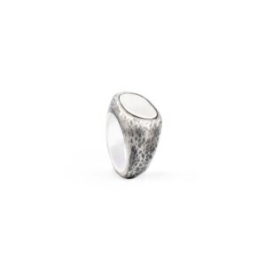 Sterling Silver Men's Chunky Signet Ring